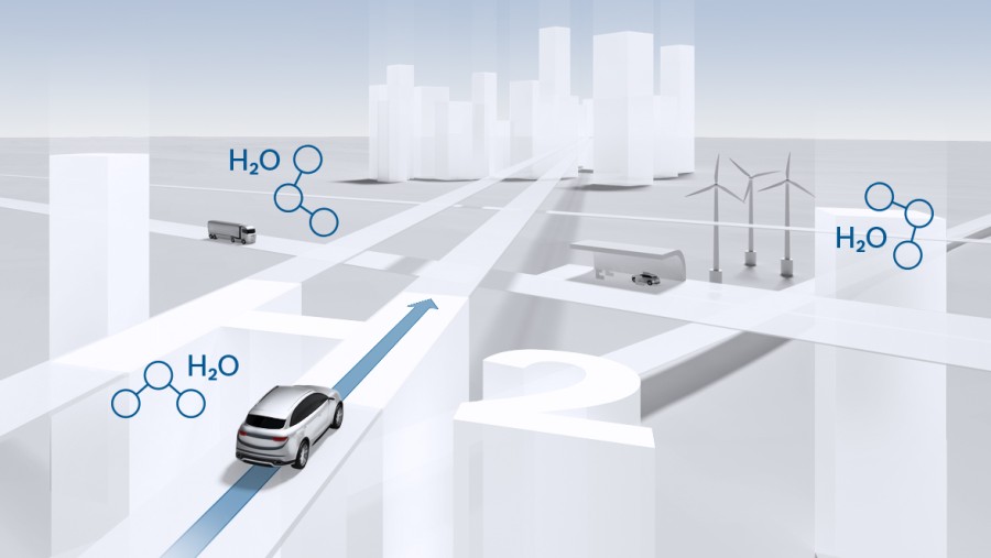 Bosch: l'idrogeno per la mobilità dei camion